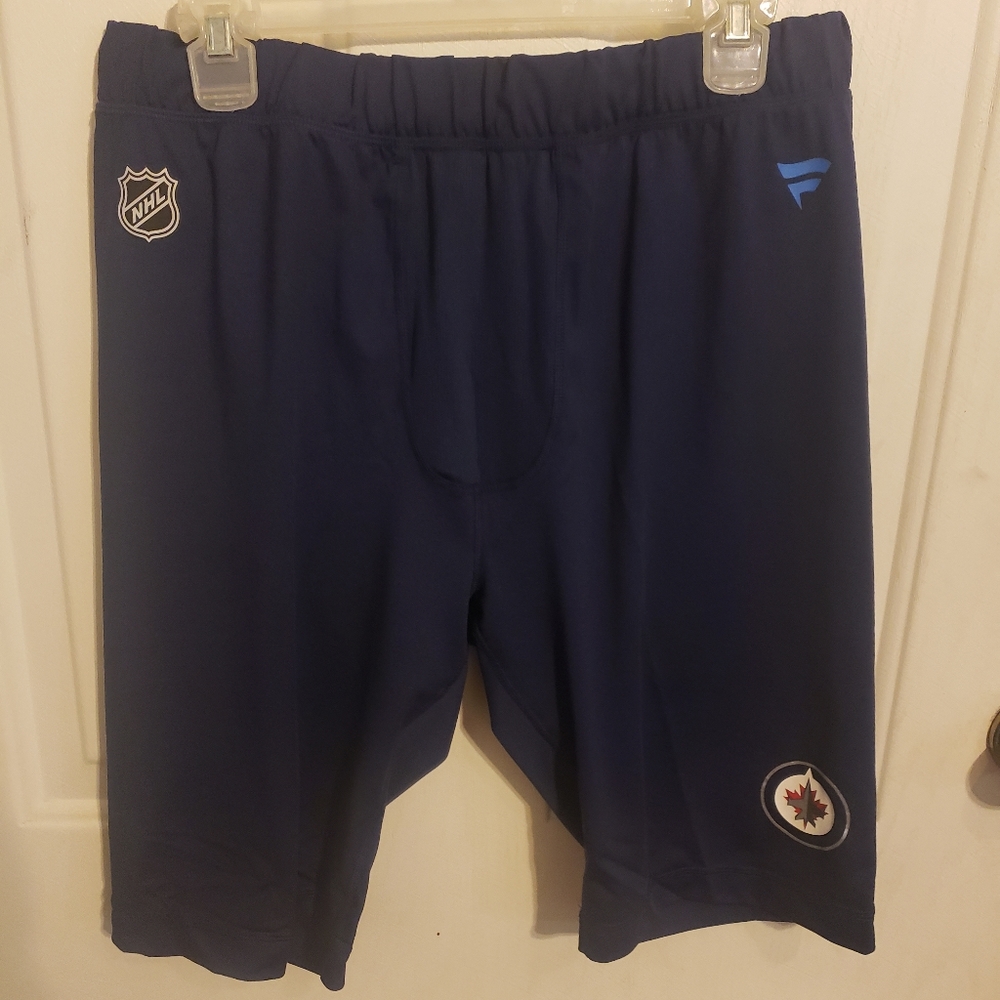 Winnipeg Jets Fanatics Authentic Pro Compression Shorts w/cup slot Men's 2XL